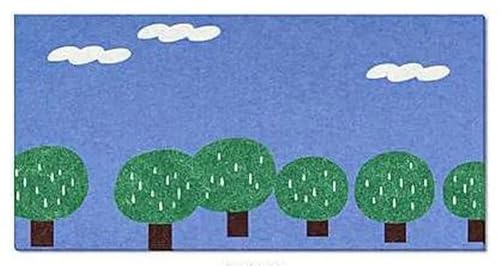 120 x 60 cm, extra große Filz-Pinnwand, dekorative Korktafel, Alternative, DIY-Foto-Memo-Display, faltbare Wandplatte, selbstklebende Sichttafel für Zuhause, Schule, Blau 120 x 60 cm, extra große Filz-Pinnwand, dekorative Korktafel, Alternative, DIY-Foto-Memo-Display, faltbare Wandplatte, selbstklebende Sichttafel für Zuhause, Schule, Blau von MOTTK