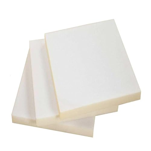 MOTTK 3/5/7/10cm dick Ersatz Hochdichter Schaumstoffpolsterung Sofa Ersatz Sitzkissen,Langlebig Quadratische Schaumstoff für Möbelwiederherstellung (7cm dick,60x60cm) von MOTTK
