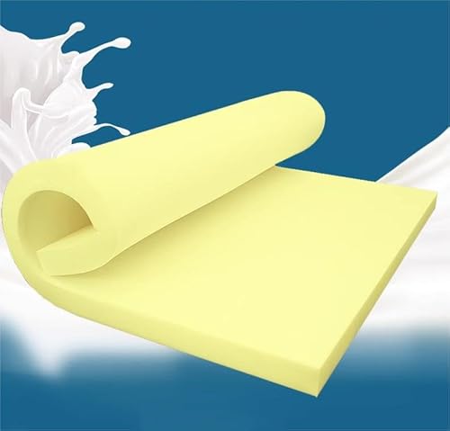 MOTTK 3/5/7/10cm dick Memory-Schaum Schaumstoff-Sitzkissen,Sitzgelegenheit Sitzpolster für Terrassenkissen Barhocker Sitzerhöhung Ersatz-Schaumstoff (3cm dick,100x50cm) von MOTTK
