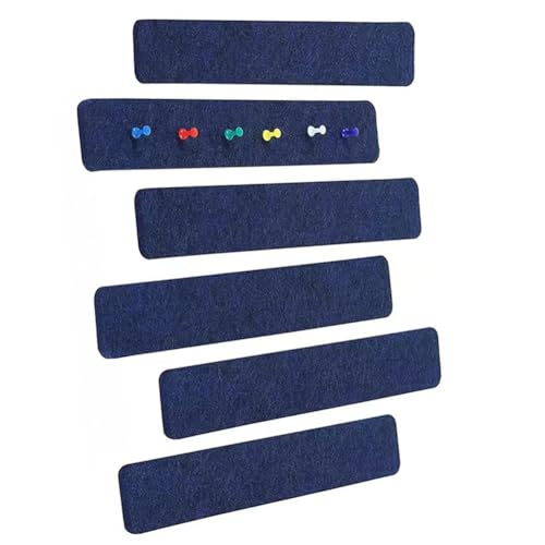 Pinnwand, Filz-Wandfliesen, dekorative Leisten, Pinnwand, Foto-Notiztafel, Korktafel, Alternative für Zuhause, Büro, 6 Stück Pinnwand, Filz-Wandfliesen, dekorative Leisten, Pinnwand, Foto-Notiztafel, Korktafel, Alternative für Zuhause, Büro, 6 Stück von MOTTK