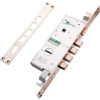 Mottura - Dreifach-Einsteckschloss für gepanzerte Türen e 47 - Kasten 194 x 78 mm Mottura - Dreifach-Einsteckschloss für gepanzerte Türen e 47 - Kasten 194 x 78 mm von MOTTURA