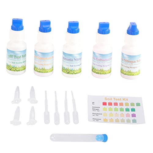 MOTUZP Genaue Nährstoff- und pH-Analyse mit ReSolution Control Solution PH Stickstoff, Kalium Messset Bodentest Kit Maßgeschneidert auf Ihre Bodenpflanzenbedürfnisse, Bodentest L von MOTUZP