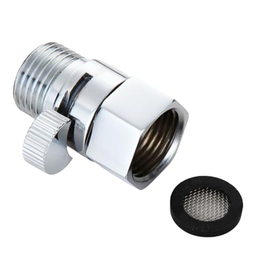 Duschkopf Absperrventil Adapter Duschkopf Dusche Absperrung Einstellbarer Wasserdruckregler für Duschkopf Duschkopf Absperrventil Adapter Duschkopf Dusche Absperrung Einstellbarer Wasserdruckregler für Duschkopf von MOUDOAUER