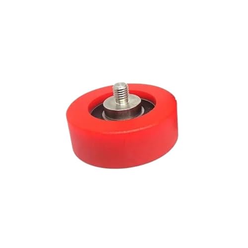 1 Stück Polyurethan-Rolle mit 70 mm Außendurchmesser und M10-Außenschraube PU620470-25C2L12M10 PU-beschichtetes Führungsrad, 95A Härte, rotes Rad 1 Stück Polyurethan-Rolle mit 70 mm Außendurchmesser und M10-Außenschraube PU620470-25C2L12M10 PU-beschichtetes Führungsrad, 95A Härte, rotes Rad von MOUKWLEK
