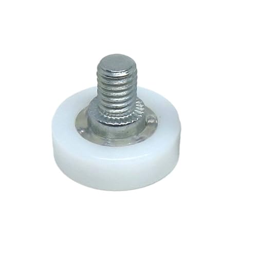 10 Stück OD 28 mm Kunststoffbolzenlagerräder 3D-Drucker POS-Systemrollen DR28 C1L8W7M6 28 x 7 x M6 POM Riemenscheiben for Kleiderschrank und Möbel(DR19-C1L8W6M6) von MOUKWLEK