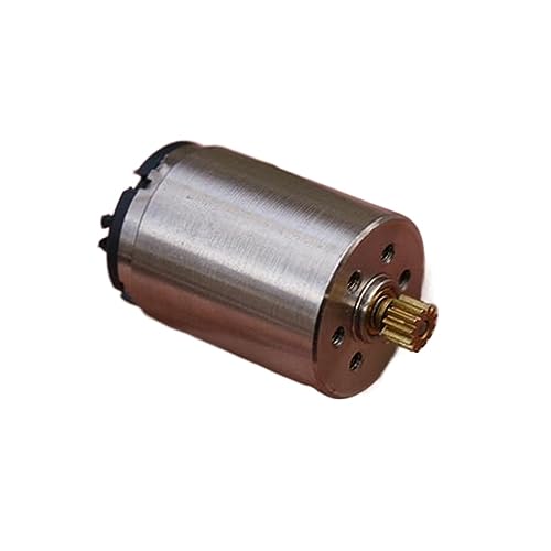 1724 Miniatur-5-poliger Rotorkernlosmotor DC 6V-12V Hochgeschwindigkeitsmotor mit hohem Drehmoment 12T-Getriebe-Servo-Lenkgetriebe von MOUKWLEK