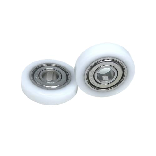 5 Stück 30 mm Außendurchmesser, POM-beschichtete Riemenscheiben mit 608 Lagern, 8 x 30 x 7 BS60830-7 Acetal-Kunststoffräder for Türen, Fenster und Duschräume 5 Stück 30 mm Außendurchmesser, POM-beschichtete Riemenscheiben mit 608 Lagern, 8 x 30 x 7 BS60830-7 Acetal-Kunststoffräder for Türen, Fenster und Duschräume von MOUKWLEK
