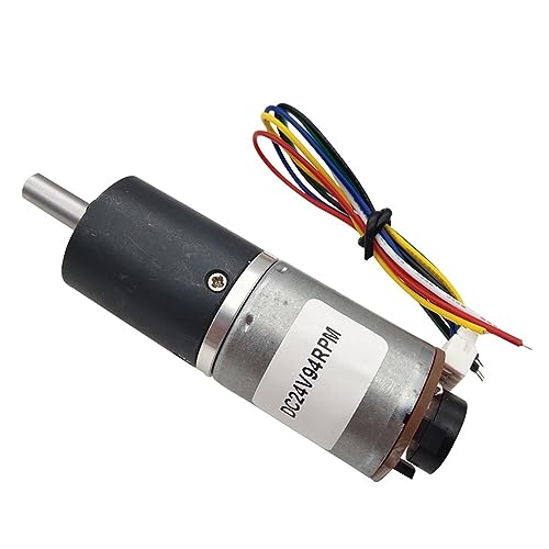 Wellendurchmesser 4 mm, 6 mm DC6V12V-Encoder-Planetengetriebemotor, umschaltbarer Drehzahlmessermotor mit einstellbarer Geschwindigkeit und Planetengetriebe(12v 240rpm 4kgf.cm,6MM) von MOUKWLEK