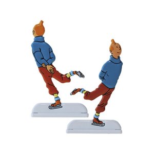 TIM UND STRUPPI RELIEF: TIM UND STRUPPI PATINEUR von MOULINSART SA