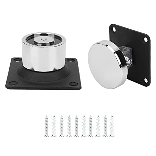 12V-24V Elektromagnetischer Türhalter, 132,3 Pfund starke Saugkraft Holz-Eisen-Türstopper Geeignet für Holztüren Eisentüren Feuertüren von MOUMOUTEN