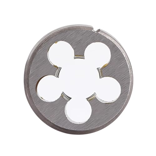 1pcs M13x1.5mm Runde Feingewindeschneideisen, Metrischer Legierter Stahl Maschinen Feingewinde Rechts Rundgewindeschneider für Gewindeformen Bearbeitung Reparatur Werkzeug von MOUMOUTEN