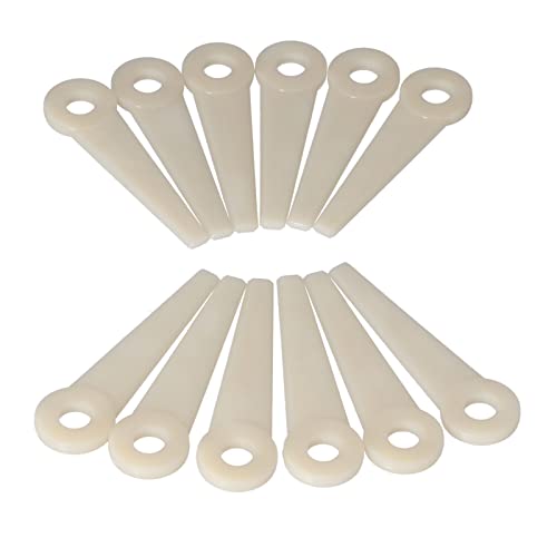 24Pcs Lawn Mower Cutter Blades, Plastic Lawn Mower Head Replacement 4111-007-1001 Compatible with Select Grass Trimmer 24Pcs Lawn Mower Cutter Blades, Plastic Lawn Mower Head Replacement 4111-007-1001 Compatible with Select Grass Trimmer von MOUMOUTEN