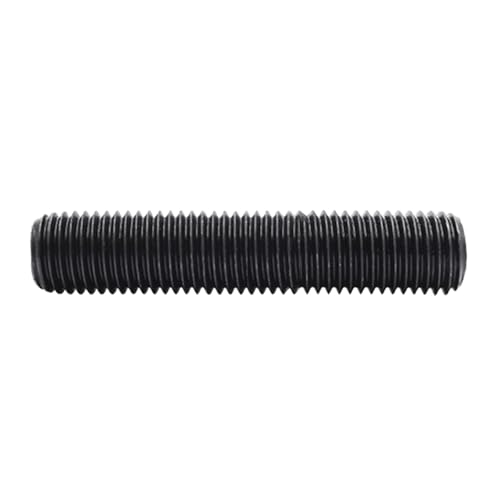 30pcs M8*35mm Vollgewindebolzen, Legierter Stahl der Güteklasse 8.8, Schwarzoxid-Oberfläche, Lange Gewindestange für Möbelmontage, Zusammenbau und Befestigung von MOUMOUTEN