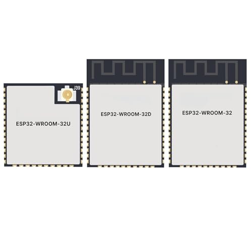 ESP32-WROOM-32D/32U/32 Module,2.4GHz Wi-Fi + BT + BLE Integrierter ESP32-D0WD/D0WDQ6 Chip 4 MB Flash mit PCB Antenne ESP32 Serie ESP32-WROOM-32D/32U/32 Module,2.4GHz Wi-Fi + BT + BLE Integrierter ESP32-D0WD/D0WDQ6 Chip 4 MB Flash mit PCB Antenne ESP32 Serie von MOUMOUTEN