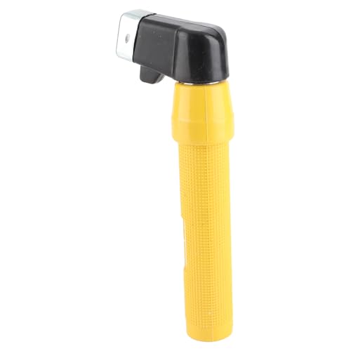 Electrode Holder, 400Amp Welding and Cutting Clamp Accessories Universal Compact Design Small Size Welding Tool Set with Ergonomic Handle (Yellow) von MOUMOUTEN