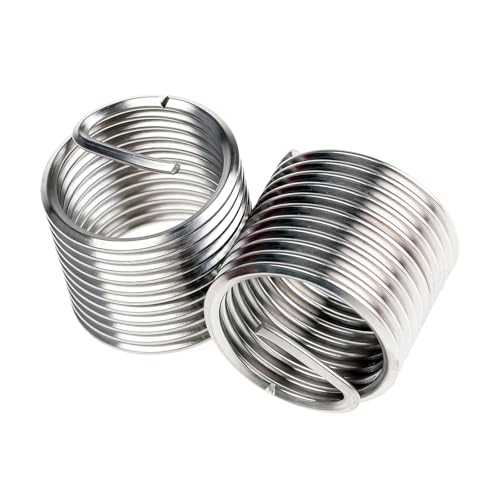 MOUMOUTEN 40 Stück Drahtgewindeeinsätze, 1/4-20UNCx1.5D 304 Edelstahl-Gewindehülsen mit Enddrahtschutz, Spulenschraube für die Autoreparatur MOUMOUTEN 40 Stück Drahtgewindeeinsätze, 1/4-20UNCx1.5D 304 Edelstahl-Gewindehülsen mit Enddrahtschutz, Spulenschraube für die Autoreparatur von MOUMOUTEN