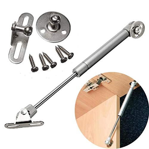 MOUMOUTEN Hydraulic Gasdruckfeder Möbeltür, 1 Stück Kraft Türheber Gasfeststeller Scharnier zum Gas Strut Lift Schrank Tür Wurden Dämpfer Hinge(#6 150N（15kg）) von MOUMOUTEN