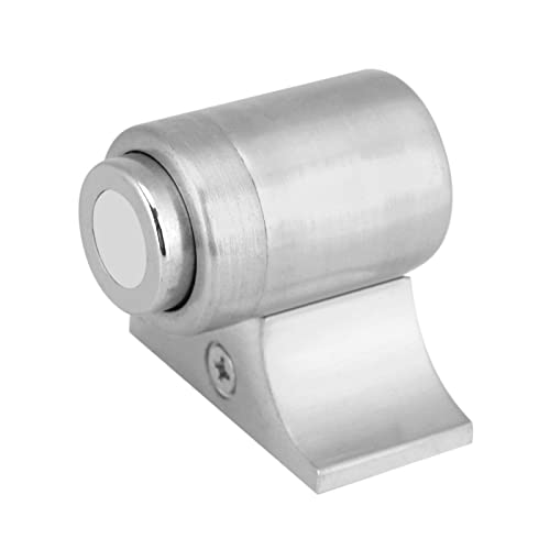MOUMOUTEN Magnetische Türstopper, Zinklegierung, Starker Magnet-Türstopper, Magnetisches Türschloss, Dreieck-Design, Schnappverschluss Für Haustür, 48 X 39 Mm(Silber) von MOUMOUTEN