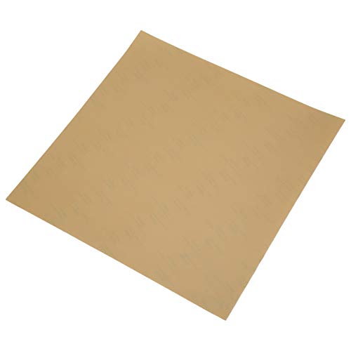PEI -Blatt für 3D -Drucker 9,3 x 9,3 Zoll, Polyetherimid -Build -Oberflächenplatte mit Kleber -Backing -Hochtemperaturleistung Druckendruckplattform (220 * 220mm) von MOUMOUTEN