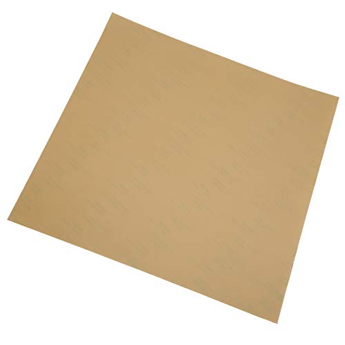 PEI -Blatt für 3D -Drucker 9,3 x 9,3 Zoll, Polyetherimid -Build -Oberflächenplatte mit Kleber -Backing -Hochtemperaturleistung Druckendruckplattform (310 * 310) von MOUMOUTEN