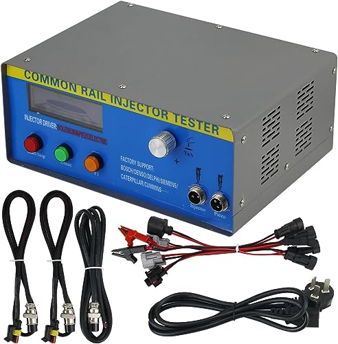 MOUNW CR1000 Professioneller Common-Rail-Injektor-Tester, Diesel-Piezo-Injektor-Tester, für die Ölpumpenkalibrierung von MOUNW