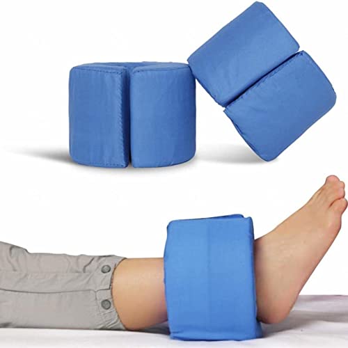 MOUSKE Foot Support, Removable Design Medical Ankle Cushion, Anti ecubitus Leg Sleeping Pillow for Ankle Cushion Relief,Blue von MOUSKE