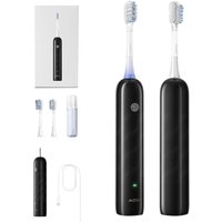MOVA Fresh SweepDrive – Elektrische Zahnbürste mit USB-C & Drucksensor, 30 Tage Akkulaufzeit, Schwarz von MOVA