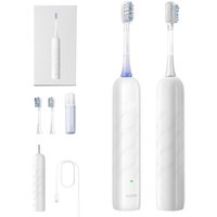 MOVA Fresh SweepDrive – Elektrische Zahnbürste mit USB-C & Drucksensor, 30 Tage Akkulaufzeit, Weiß von MOVA