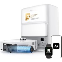 MOVA Z60 Ultra Roller Standalone – Saugroboter mit automatischer Entleerung, Selbstreinigendem Wischmopp, Präzise Navigation, Vollflächige Reinigung von MOVA