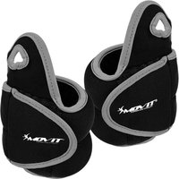 1,5 kg Neopren Gewichtsmanschetten Daumenschlaufe, schwarz - Movit 1,5 kg Neopren Gewichtsmanschetten Daumenschlaufe, schwarz - Movit von MOVIT