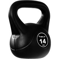 Movit - 14kg Kettlebell Kugelhantel schwarz von MOVIT