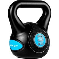 3kg Kettlebell Kugelhantel schwarz/hellblau - Movit 3kg Kettlebell Kugelhantel schwarz/hellblau - Movit von MOVIT
