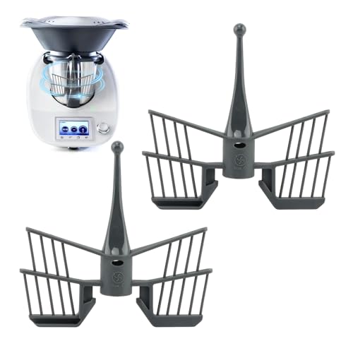 2 Stück Schmetterling Rühraufsatz für Thermomix TM5 TM6, Thermomix Zubehör Rührer Mixer, Küchenmaschine Ersatzteile für Vorwerk Thermomix Küchenmaschine von MOVKZACV
