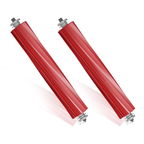 2 Stück Zubehör für Roborock Original Zubehör, Trennbare Rubber Hauptbürste für S7/S7 Maxv/S7 Maxv Ultra/S7 Max Ultra/S7 Pro Ultra/Q Revo, Zubehör Bürsten für Staubsauger von MOVKZACV