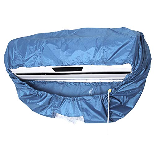 MOVKZACV Split Air Conditioner Cleaning Cover Cleaning Wall Mounted Air Conditioning Cleaner Dust Washing Clean Bag Aircon Wash Bag Waterproof with Drain Outlet.(M-size, for 1-1.5P) von MOVKZACV