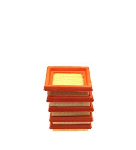 MOWFILL 5 Stück 4134 141 0300 Luftfilter Ersatz für Stihl 41341410300 kompatibel mit Stihl FS120 FS200 FS250 FS300 FS350 FS400 FS450 Zenoah BCZ4500 BCZ5000 Rasentrimmer Bürste Cutter von MOWFILL