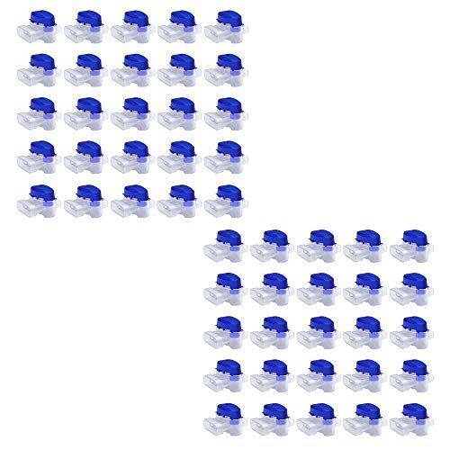 MOWHOUSE Kabelverbinder Set für Mähroboter - 50 Stück Gel Verbinder ohne abisolieren und wasserdicht von MOWHOUSE
