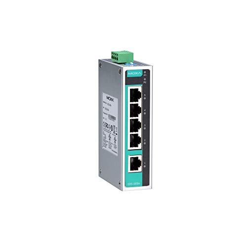 Moxa EDS-205A Netzwerk-Switch, Nicht verwaltet von MOXA