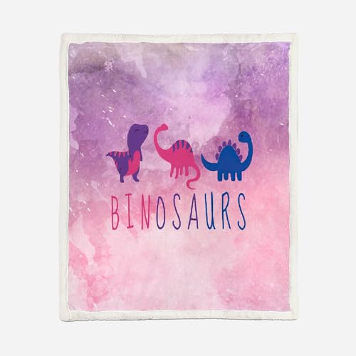 MOXINO 3D Dinosaurier Sherpa Decke 130x150 cm Cartoon Dinosaurier Kuscheldecke Flauschig Microfiber Fleecedecke Weich und Warme Wohndecke Throw Blanket Sofadecke Couchdecke Tagesdecke（Muster 12-2） von MOXINO