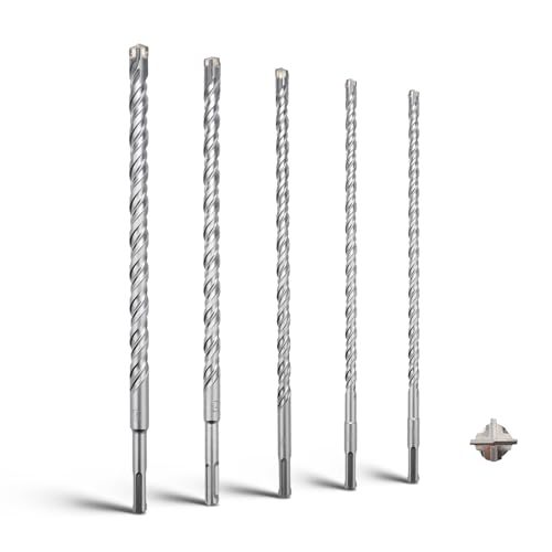 MOXPIFY 460MM SDS Plus Bohrer Set Ø 10mm,10mm,12mm,14mm,16mm Set für Beton und Mauerwerk(6tlg) von MOXPIFY