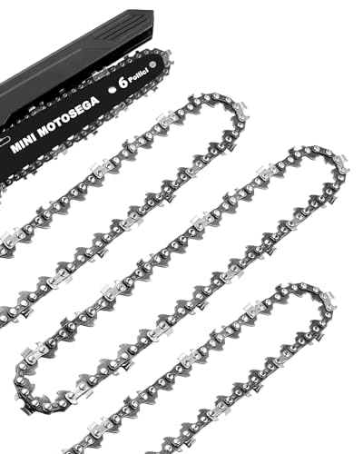 Chainsaw Chain 3eChainsaw Chain 3er Pack, 6-Zoll-Bar 3/8" LP, MOXTOYU, einfach montierbar & langlebigr Pack, 6-Zoll-Bar 3/8" LP, MOXTOYU, einfach montierbar & langlebig Chainsaw Chain 3eChainsaw Chain 3er Pack, 6-Zoll-Bar 3/8" LP, MOXTOYU, einfach montierbar & langlebigr Pack, 6-Zoll-Bar 3/8" LP, MOXTOYU, einfach montierbar & langlebig von MOXTOYU