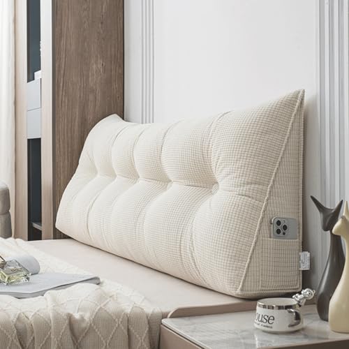 MOYIDUE Pillow Headboard Twin XL, Schlafsaal Bett Kopfteil – Mais-Samt-Kopfteil Kissen mit Reißverschluss, bequem für Schlafsaal/Schlafzimmer, einfache Installation und Entfernung MOYIDUE Pillow Headboard Twin XL, Schlafsaal Bett Kopfteil – Mais-Samt-Kopfteil Kissen mit Reißverschluss, bequem für Schlafsaal/Schlafzimmer, einfache Installation und Entfernung von MOYIDUE