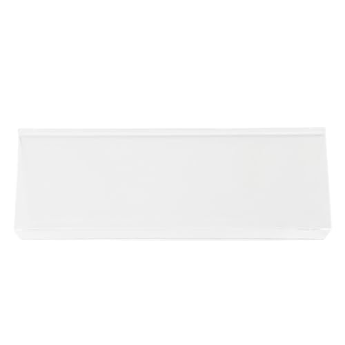 MOZUO Tastaturablage Acryl Geneigt Computer Tastaturständer Niedrige Vorderlippe Poliertes Finish Tastaturerhöhung Tastaturhalter Für Büro Schreibtisch Zuhause (Transparent) von MOZUO