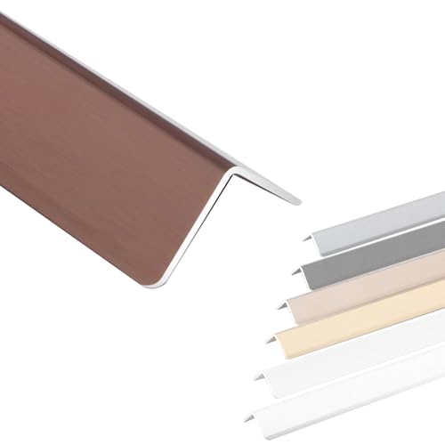 MObyat Kantenschutz Eckenschutz Aluminium Eckenschutz Für Wand, Schneidbar & Anpassbar Eckenschutz Für Wand/Eck-Schild, Zuhause & Büro Wandschutz Und Dekoration(Rose Gold,Length 130cm/51.2 in) von MObyat