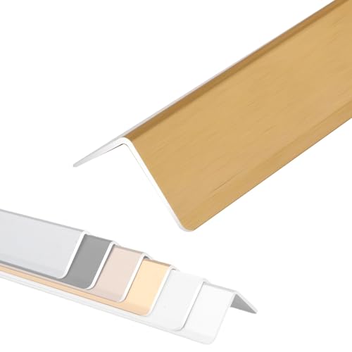 MObyat Kantenschutz Eckenschutz Eck-Wandschutz Aluminium 70 90 110 130 150 cm Lang, Selbstklebend 3 cm Breit Eck-Schild/Kantenschutz-Leiste Für Wand, Schneiden(Gold,Length 70cm/27 MObyat Kantenschutz Eckenschutz Eck-Wandschutz Aluminium 70 90 110 130 150 cm Lang, Selbstklebend 3 cm Breit Eck-Schild/Kantenschutz-Leiste Für Wand, Schneiden(Gold,Length 70cm/27 von MObyat