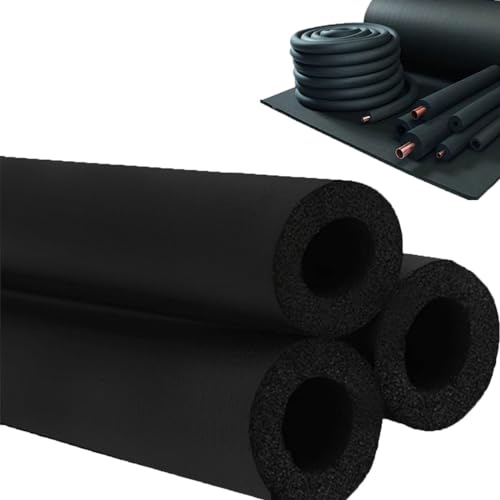 MObyat Rohrisolierung 43MM 50MM 63MM 76MM 90MM Innendurchmesser 15mm 20MM Dämmschichtdicke rutschfest Isolierung für Gartentrampolin Wasserrohr Outdoor Ausrüstung (Color : T20mm X ID76mm X L1.8M) von MObyat