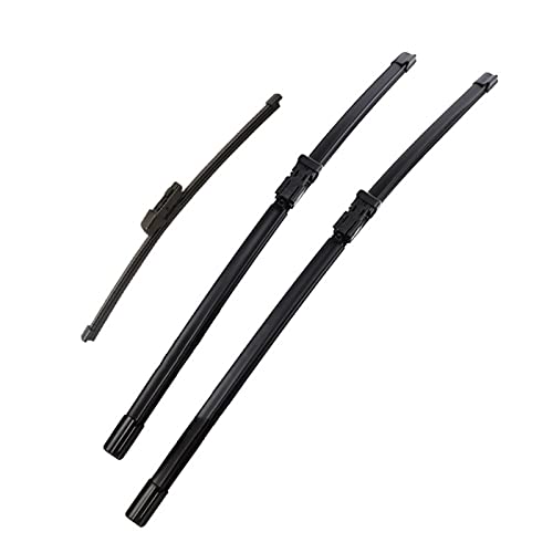 MObyat Wischerzubehör Für Skoda Für Yeti 2009-2019 Front- Und Heckscheibenwischer Set Windschutzscheibe Windschutzscheibe Vorne Hinten Fenster 24"+19"+11" (Color : Left Hand Drive) von MObyat