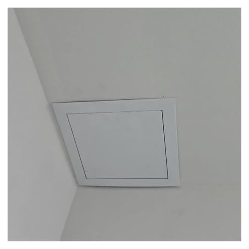 Revisionstür Revisionsklappe Decke Wand Zugangstürplatte Für Trockenbau, Individuell Anpassbar Weiß Dekorative Abdeckung Zugangsloch Badezimmer-Reparaturabdeckung Inspektionsloch(20x20cm/7.9x7.9inch) von MObyat