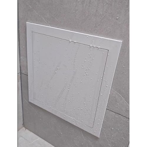 Revisionstür Revisionsklappe Zugangsplatte Für Trockenbau, Aluminium Wandlochabdeckung Zugangstüren, Einfache Installation Sanitärwandplatte/Inspektionsöffnung Fallrohrabdeckung Für Dachböden Badezim von MObyat