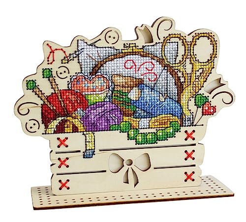 MP Studia Kreuzstich-Stickerei-Set für Erwachsene und Anfänger, Bastelecken, 14 x 17 cm MP Studia Kreuzstich-Stickerei-Set für Erwachsene und Anfänger, Bastelecken, 14 x 17 cm von MP Studia